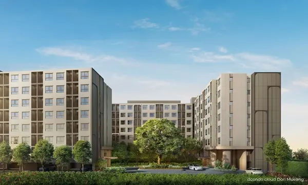 dcondo cloud Don Mueang คอนโดใกล้สนามบินดอนเมือง 600 ม. ติดถนนวิภาวดี–รังสิต โทร 0655639565
