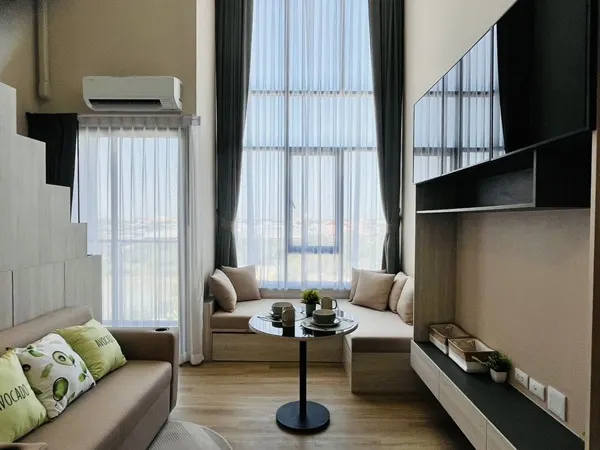 The Indeed Condo Park Amata คอนโดเพดานสูง 4.4 เมตร ทำเลใกล้นิคมอุตสาหกรรมอมตะซิตี้ ชลบุรี โทร 093-168-1685