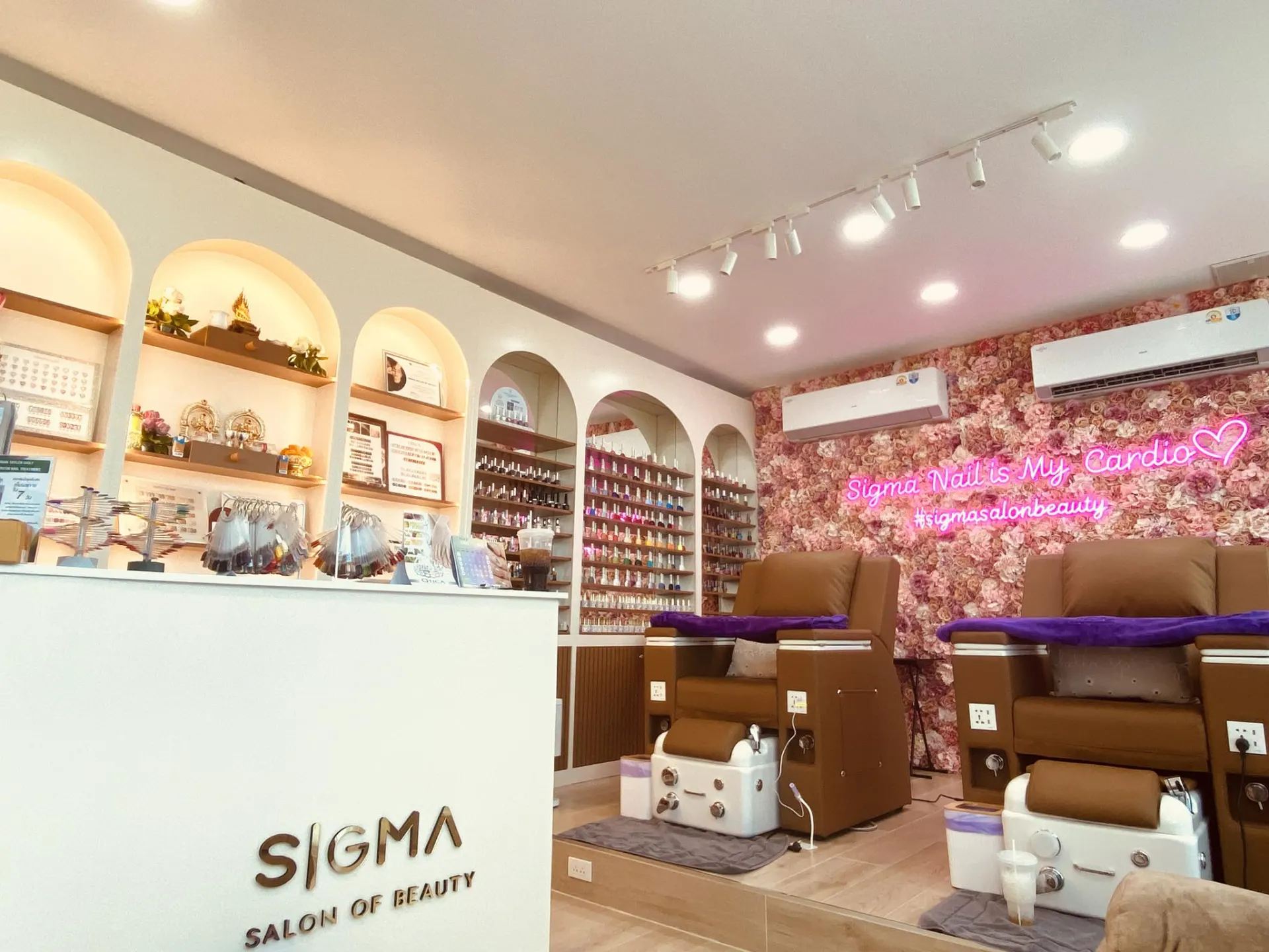 ร้านทำเล็บ ต่อขนตา ท่าข้าม พระราม 2 | SIGMA SALON BEAUTY