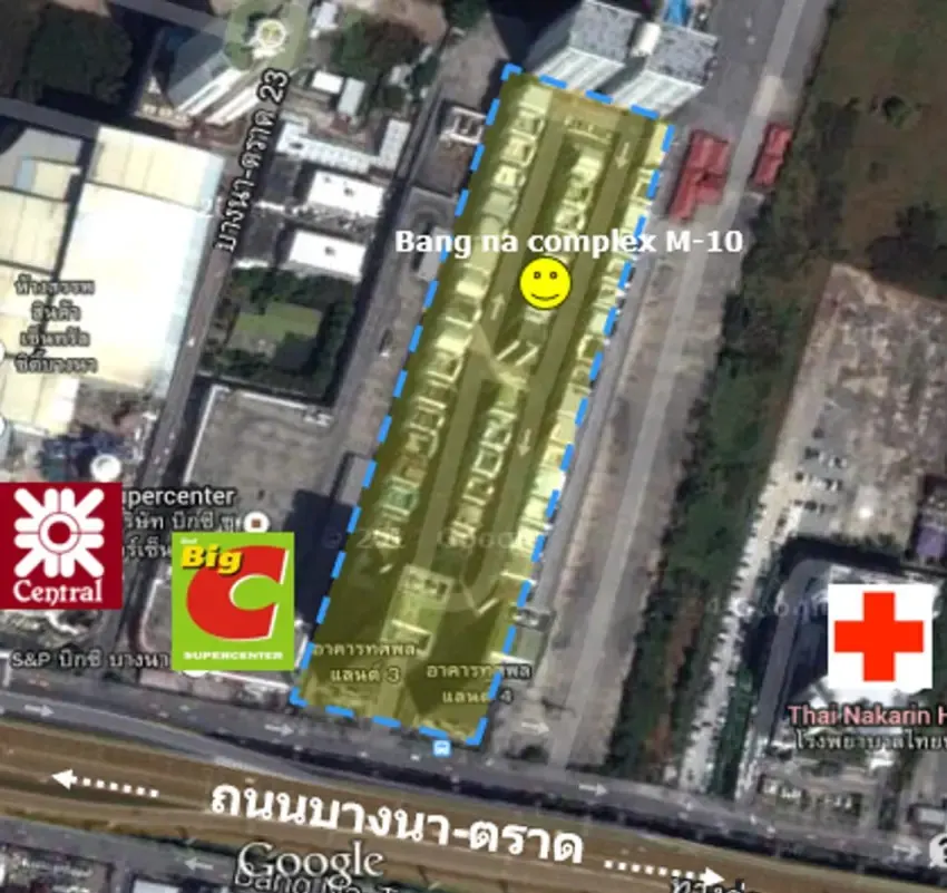 ขาย อาคารสำนักงาน บางนาคอมเพล็กซ์ ถนนบางนา-ตราด ขนาด 1200 ตร.ม.