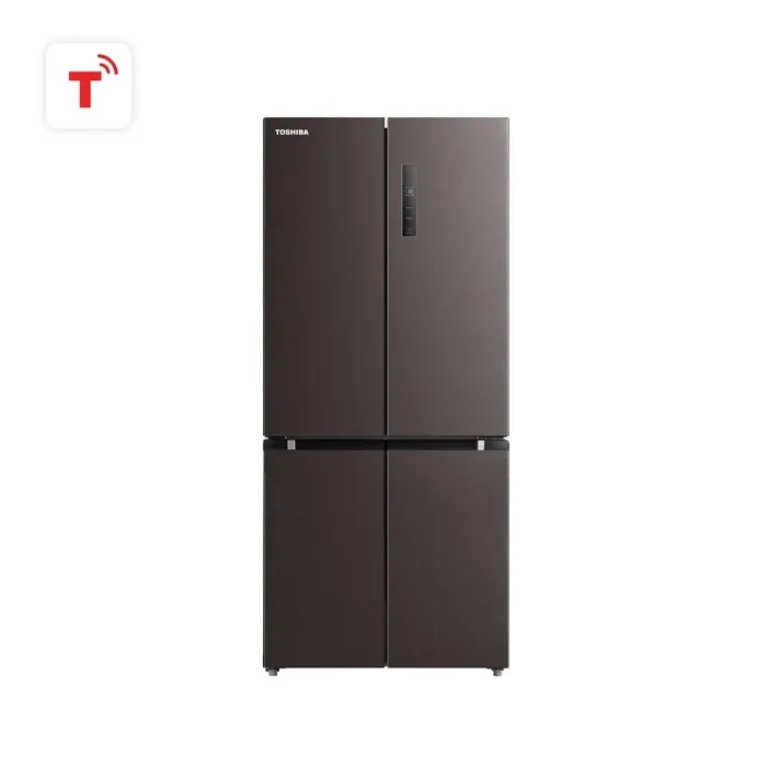 TOSHIBA ตู้เย็น 4 ประตู GR-RF610WE-PMT(37) 17.8 คิว โตชิบา gr-rf610we-pmt(37) ตู้เย็น 4 ประตู โตชิบา GRRF610WE inverter