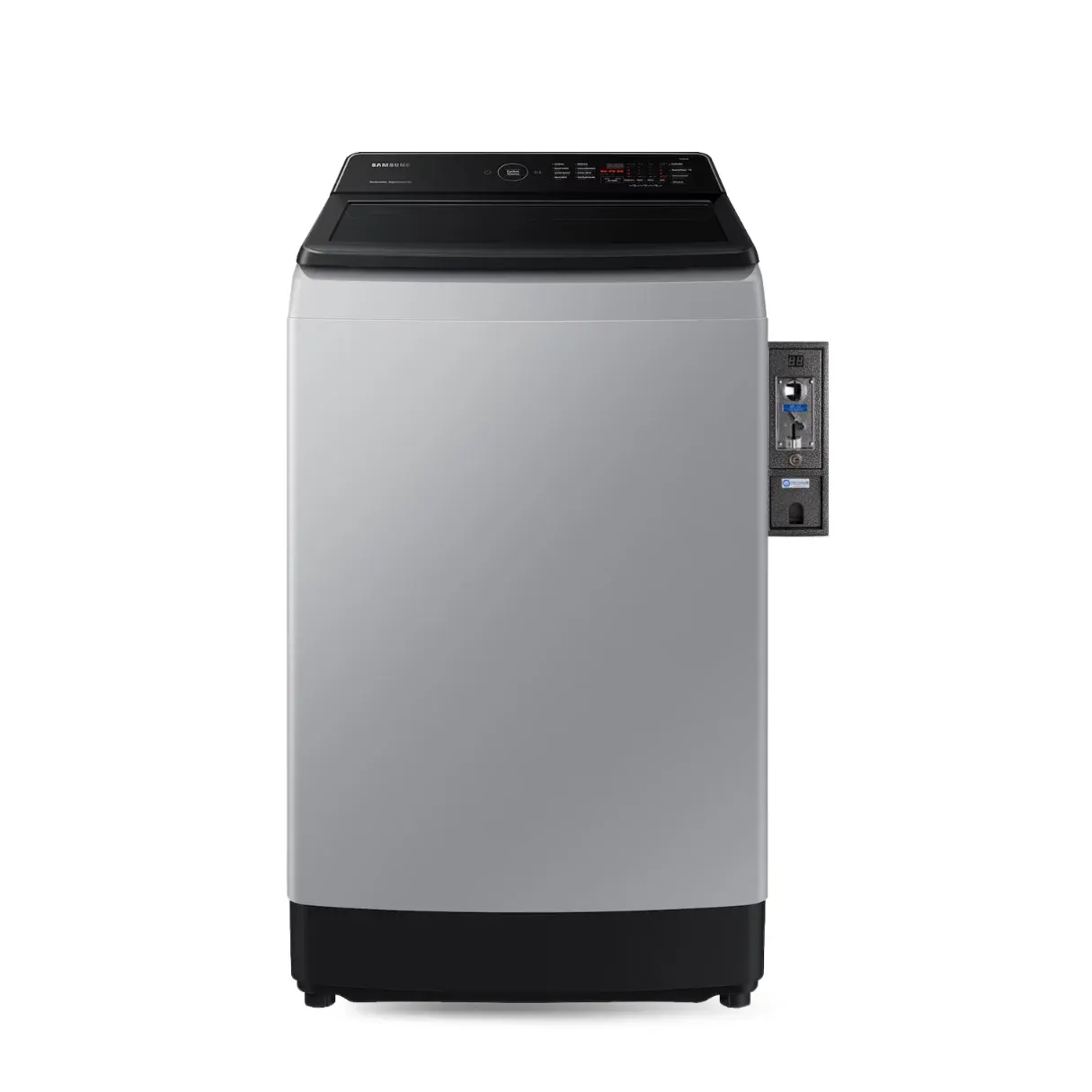 SAMSUNG เครื่องซักผ้าฝาบนพร้อมติดกล่องหยอดเหรียญ รุ่น WA10CG4545BYST ความจุ 10กิโลกรัม ระบบอินเวอร์เตอร์ ซัมซุง