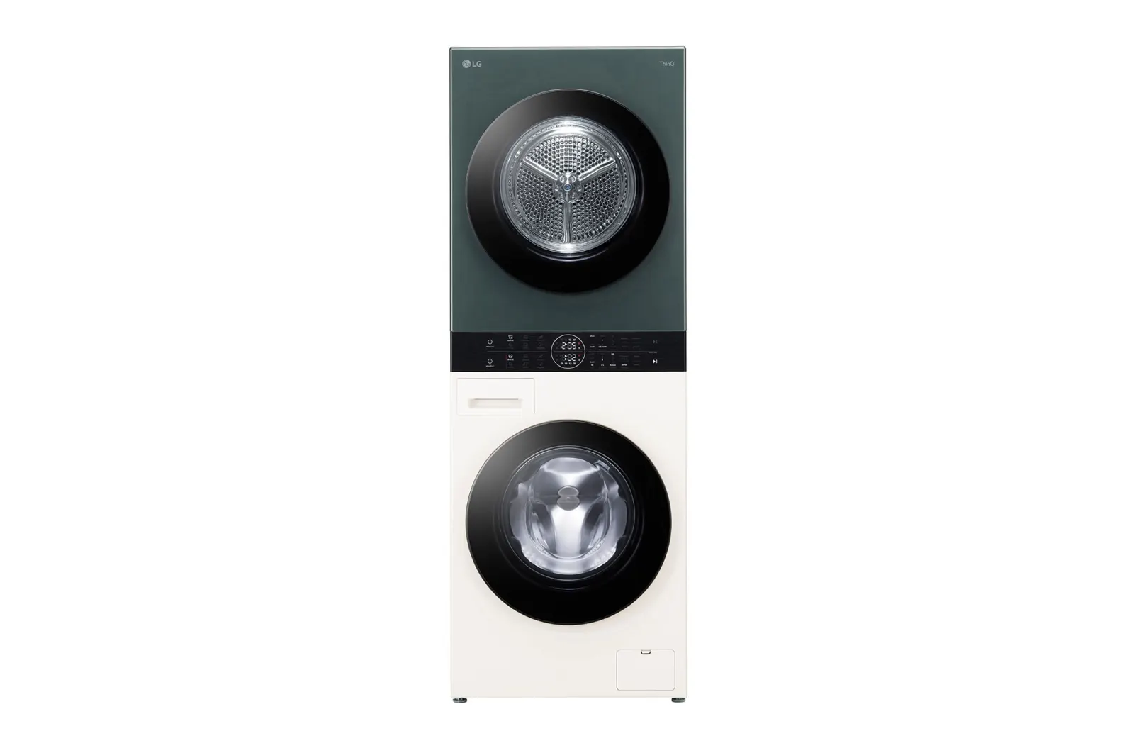 LG Wash Tower ซักผ้า 14 กก. และอบผ้า 10 กก. รุ่น WT1410NHEG ระบบ AI DD™ พร้อม Smart WI-FI control ควบคุมสั่งงานผ่านสมาร์