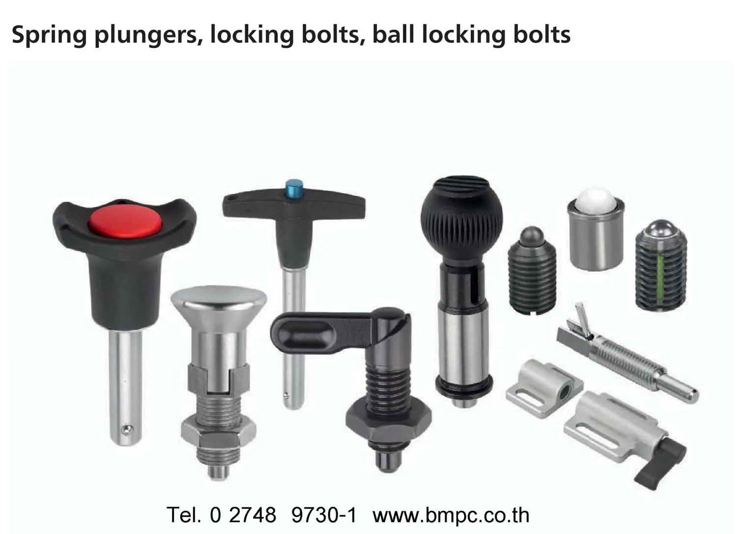 Knob, Clamp lever, ด้ามขัน, Ball plunger, สกรูตัวหนอนปลายลูกปืน, locking bolt, Hand wheel, Indexing plunger, locking