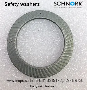 Load washer, Conical spring washer, แหวนรองงานท่อแรงดัน, High load washer, แหวน DIN6796, Schnorr, Disc spring, Amecoil