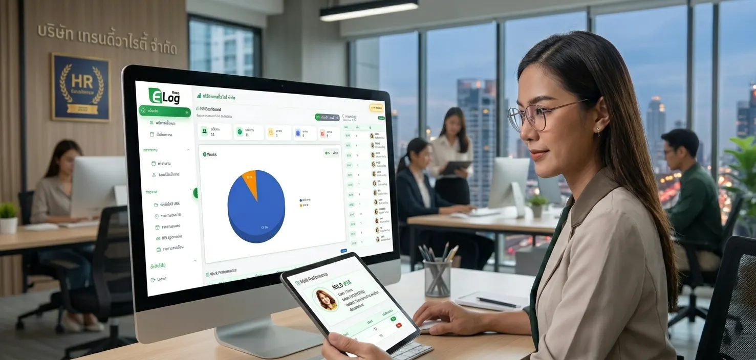 ครื่องสแกนใบหน้า ยุคใหม่ ปลอดภัย ข้อมูลไม่หายด้วย elogtime