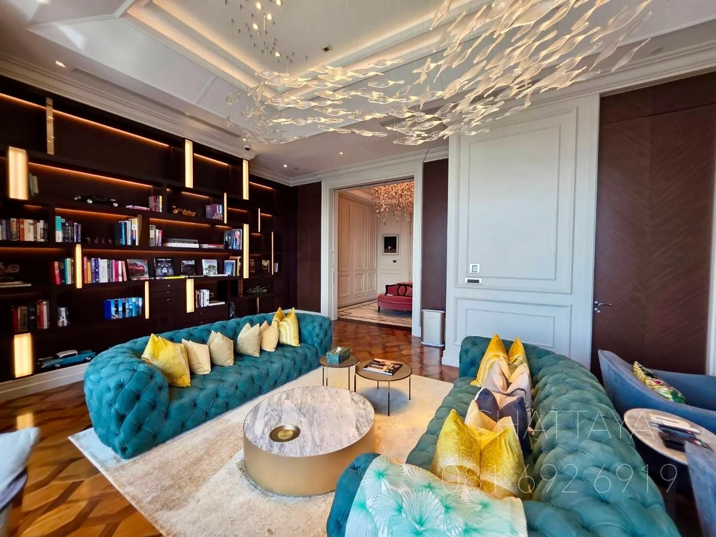 FOR SALE - THE EXTRAORDINARY PENTHOUSE The Residences at Mandarin Oriental, Bangkok 386.85 SQ.M.  3 BEDROOMS  50TH FLOOR