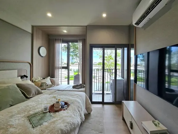 ขายคอนโดใหม่ เรฟเฟอเรนซ์ เบย์ ริเวอร์ บางโพ ย่านบางโพ วิวเจ้าพระยา Fully Furnished ใกล้ MRT, รพ โทร 0616161426
