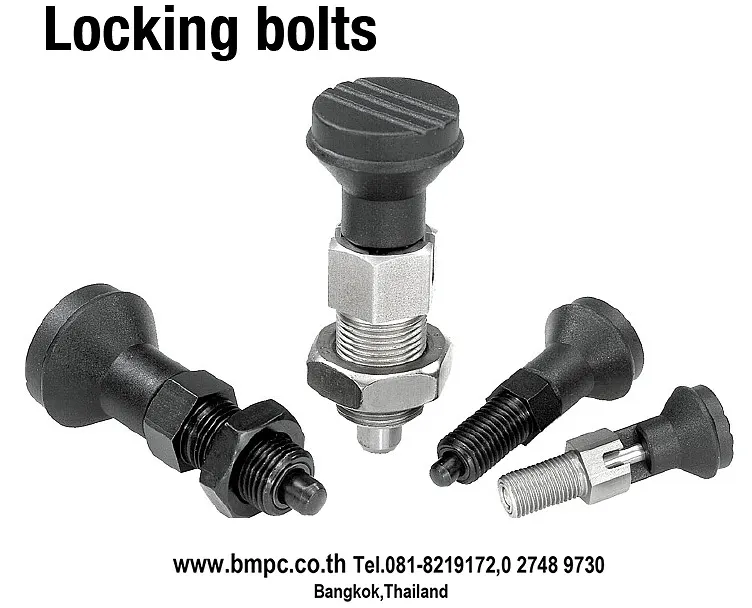 Ball plunger, spring plunger, หนอนปลายลูกปืน, slot ball plunger, Amecoil, Thread insert, Schnorr, Disc spring