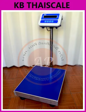 เครื่องชั่งตั้งพื้น (แท่นชั่งมีระดับน้ำ) ชั่งได้ 60kg ค่าละเอียด 5g ขนาดแท่น 40x50cm รุ่น AV Series