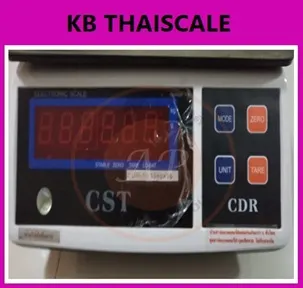 ตาชั่งดิจิตอล เครื่องชั่งดิจิตอลตั้งโต๊ะ  เครื่องชั่ง 3 kg ละเอียด 0.1 g   ยี่ห้อ CST รุ่น CDR-3