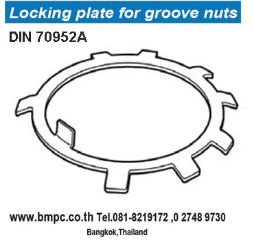 Tab washer, Tab washer with long tab, Tab washer with long tab and wing, Disc spring, Fujilock Fine U NUT, U NUT