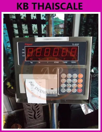 เครื่องชั่งมีปริ้นท์ในตัว เครื่องชั่งพร้อมพิมพ์ ตาชั่งพิมพ์น้ำหนัก 60kg*5g TI-02P-3040-60K