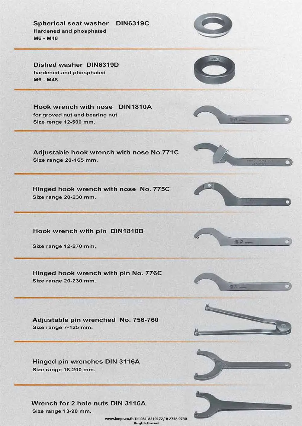 Dished washer, Spherical seat washer, DIN6319C, DIN6319D,แหวนกะทะ, แหวนโค้ง, แหวนปรับมุมน๊อต, แหวนท้องกะทะ  DIN6319G,