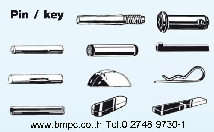 Linch pin, locking pin, สลักล๊อก, เดือยล๊อก, safety pin, สลัก,  สลักเซฟตี้