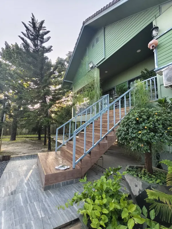 ขายบ้านสวน พร้อมที่ดิน รวม 3 ไร่ บึงกาสาม อ.หนองเสือ จ.ปทุมธานี น้ำไม่ท่วม เจ้าของขายเอง โทร.086-7777215