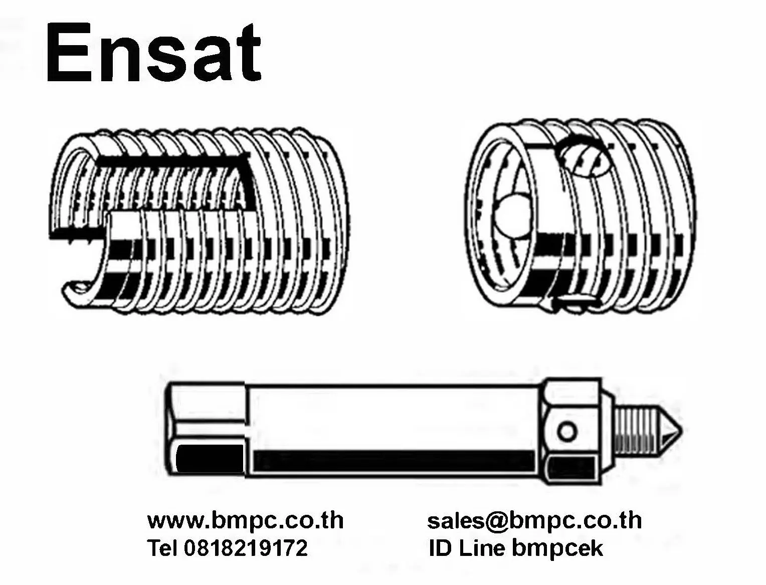 Schnorr Disc spring slotted,  แหวนสปริงแผ่น, Wave washer, แหวนสปริงจานแบบมีร่องผ่า, Amecoil Thread insert, Ensat