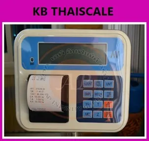 เครื่องชั่ง 1000kg ความละเอียด100g JADEVER  IDS710 แบบบิ้วอินปริ้นเตอร์ ขนาดแท่นชั่ง 120x120cm.