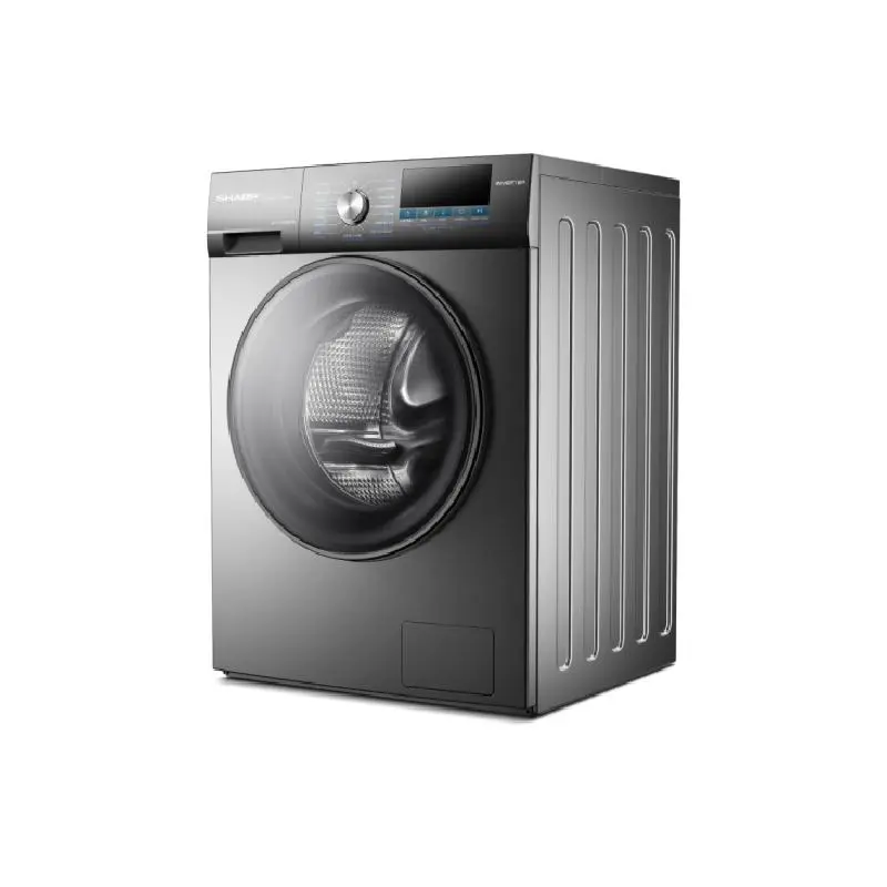 SHARP เครื่องซักผ้าฝาหน้า ES-F75XKS-G 7.5 กก.ประหยัดพลังงาน เงียบ ทนทานด้วยมอเตอร์อินเวอร์เตอร์ ES-F75XKS-G