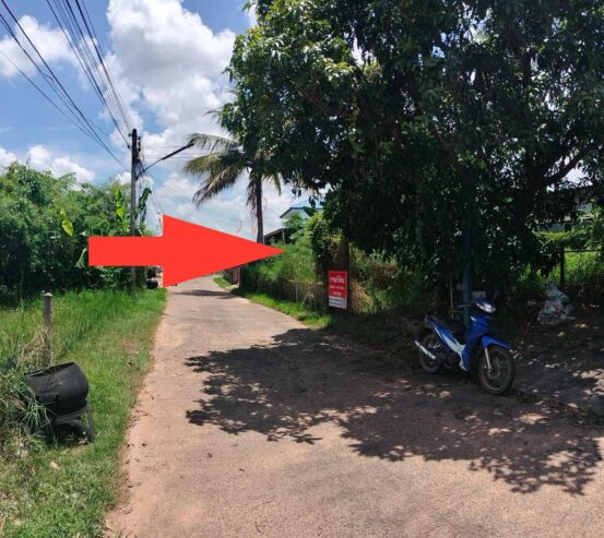 ขายด่วนที่ดิน 140 ตรว. ตำบลกลาง อำเภอเสลภูมิ จ.ร้อยเอ็ด