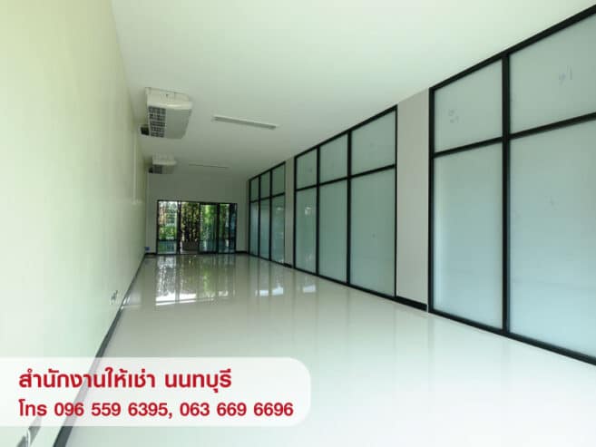 ให้เช่า Office พื้นที่สำนักงาน ออฟฟิศ สนามบินน้ำ นนทบุรี ใกล้ MRT