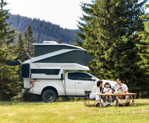 Hoca Camper Truck บริการ เช่ารถบ้าน ขายรถบ้าน รถกระบะบ้าน รถบ้านเคลื่อนที่ Motorhome รถแคมป์ปิ้ง Campervan