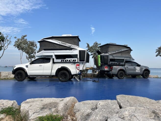 Hoca Camper Truck บริการ เช่ารถบ้าน ขายรถบ้าน รถกระบะบ้าน รถบ้านเคลื่อนที่ Motorhome รถแคมป์ปิ้ง Campervan
