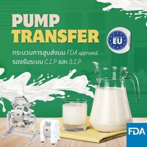 ปั๊มสูบส่งสารเคมีกัดกร่อน กรด-ด่างเข้มข้นในกระบวนการทางเคมี