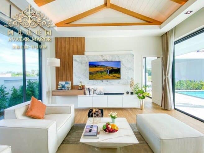 ขายบ้านเดี่ยวสุดหรูในโครงการ Avatar Manor พื้นที่ อ.หัวหิน ราคาเริ่มต้นที่ 6.99 ล้านบาท