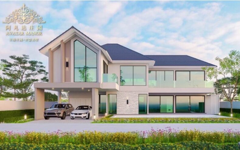 ขายบ้านเดี่ยวสุดหรูขนาดใหญ่ ในโครงการ Avatar Manor ราคาเริ่มต้นที่ 14.99 ล้านบาท