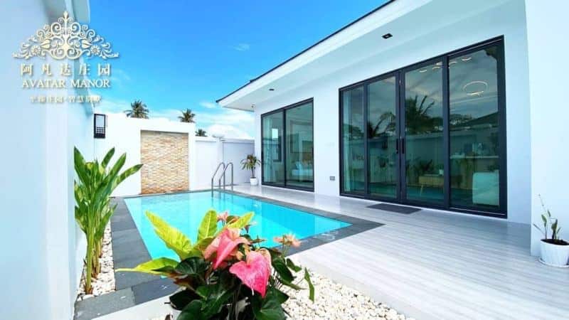ขาย Villa สุดหรูในโครงการ Avatar Manor พื้นที่ อ.หัวหิน ราคาเริ่มต้นที่ 4.99 ล้านบาท