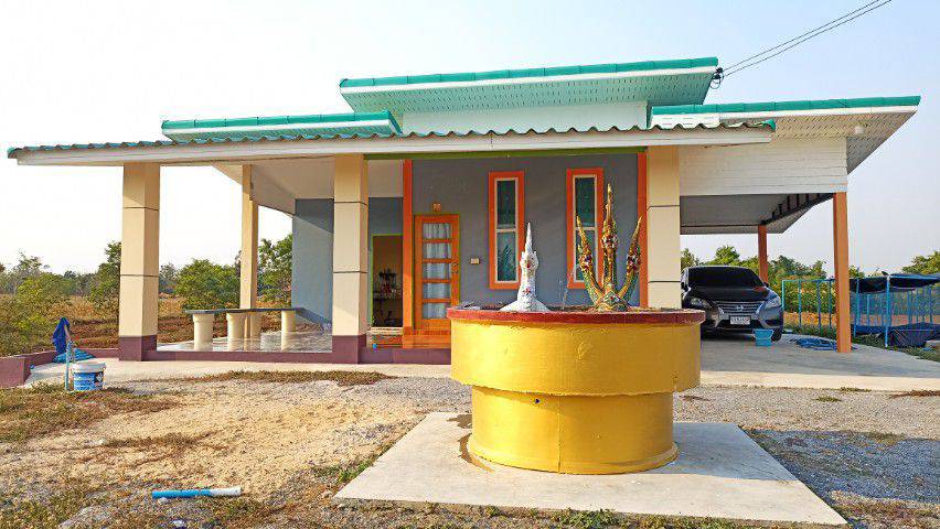 ขายบ้านพร้อมที่ดิน  อยู่ในชุมชน น้ำไฟพร้อม อำเภอเลาขวัญ จ.กาญจนบุรี