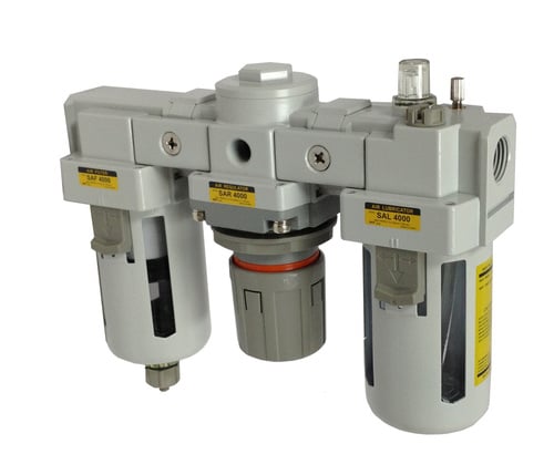 SAU600-06BG SKP Filter regulator 3 unit size 3/4″ Manaul ปรับมือ pressure 0-10 bar(kg/cm2) 150psi
