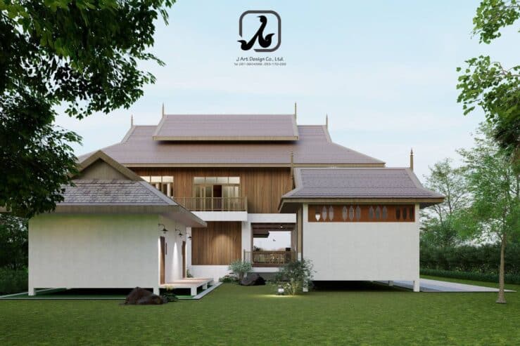 ออกแบบบ้านและรับเหมาก่อสร้างบ้าน เชียงราย