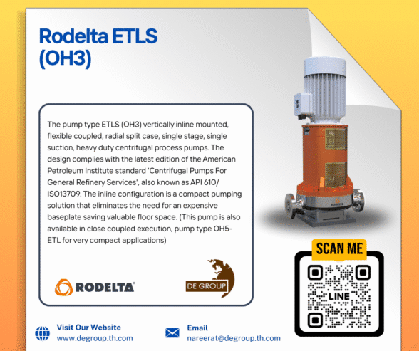 Rodelta ETLS (OH3) DE Group จำหน่ายสินค้าด้านวิศวกรรม นำเข้าจากต่างประเทศ ให้บริการงานซ่อมบำรุง