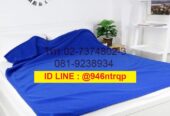 ขายผ้าห่มสำลี 5 ฟุต สีน้ำเงิน 1 ผืน หรือ ยกลัง 30 ผืน มีสต็อกจร้า 02-7374802-3