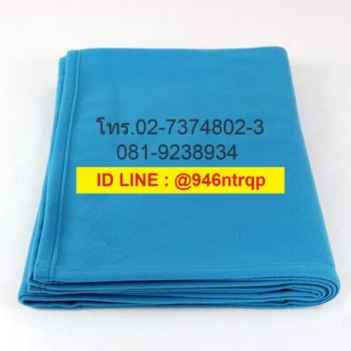ขายผ้าห่มสำลี 5 ฟุต สีน้ำเงิน 1 ผืน หรือ ยกลัง 30 ผืน มีสต็อกจร้า 02-7374802-3