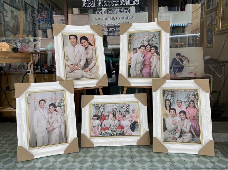 รับสั่งออนไลน์ทำกรอบรูปหลุยส์ กรอบลอย กรอบรูปใส่นาฬิกา ฯลฯ ส่งงานทางไปรษณีย์