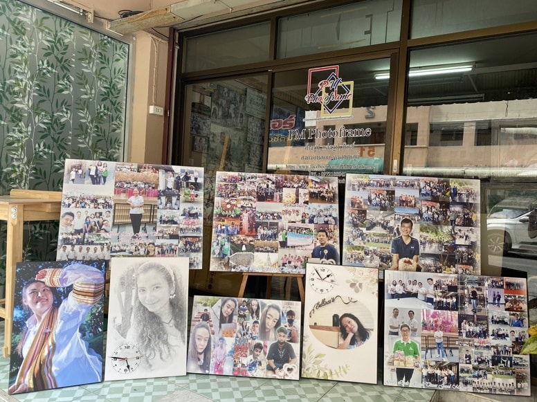 รับสั่งออนไลน์ทำกรอบรูปหลุยส์ กรอบลอย กรอบรูปใส่นาฬิกา ฯลฯ ส่งงานทางไปรษณีย์