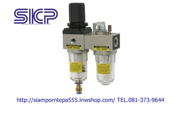 SAU210-02D SKP Filter regulator 2 unit size 1/4″ Auto แบบออโต้ Pressure 0-10 bar(kg/cm2) จากเกาหลี ทนทาน ราคาถูก ส่งฟรี
